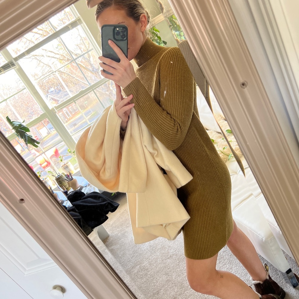 Zara sweater dress